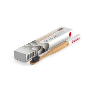 Bamboo toothbrush Revidont (red)